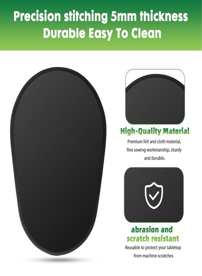 JAYOBGO Mixer Sliding Mat for Kitchen Aid - Kitchen Counter Appliance Slider Mat Mixer Attachment for Kitchenaid 5-8 Qt Bowl Lift Stand Mixer, Mover Slider Pad Mixer Countertop Accessories Black - Image 5